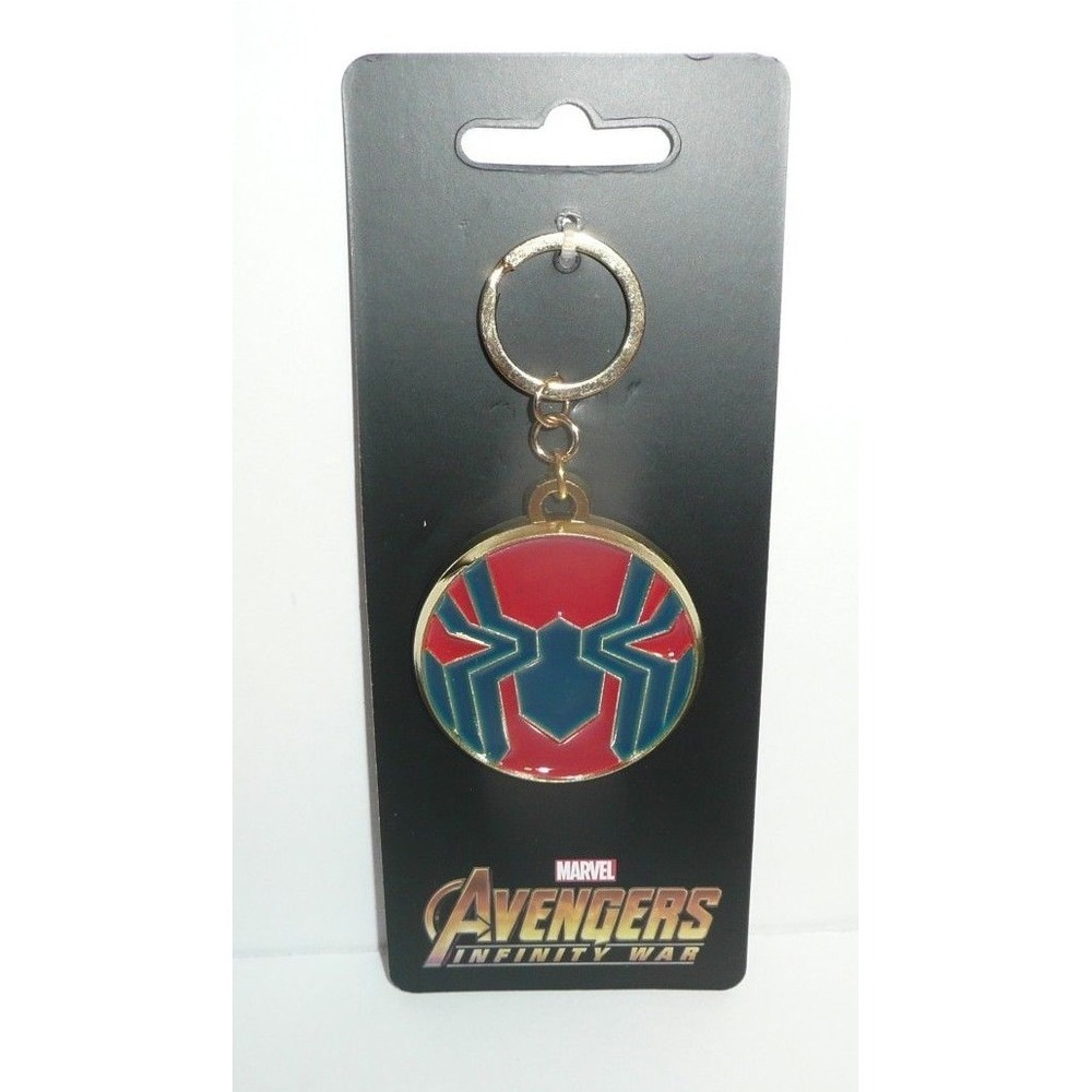 Spider-Man Iron Spider Keychain Avengers Infinity War Movie Marvel Comics MCU